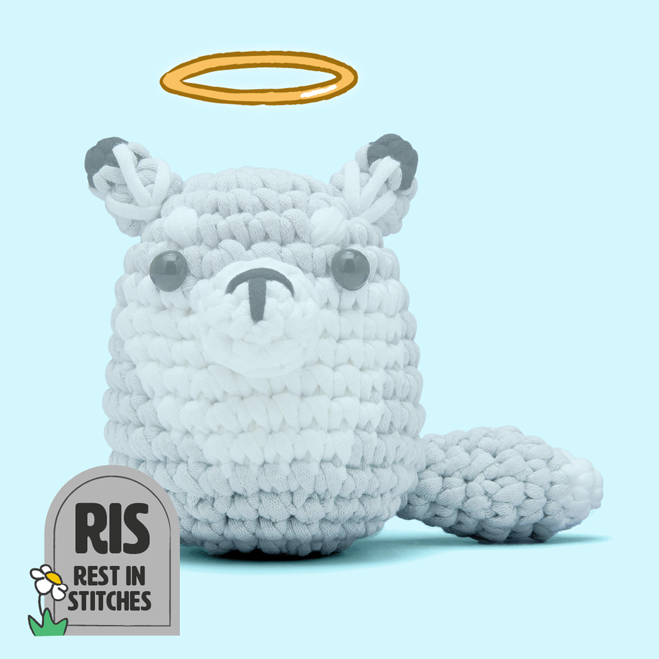 Emi the Wolf Crochet Kit - Easy Crochet Joy
