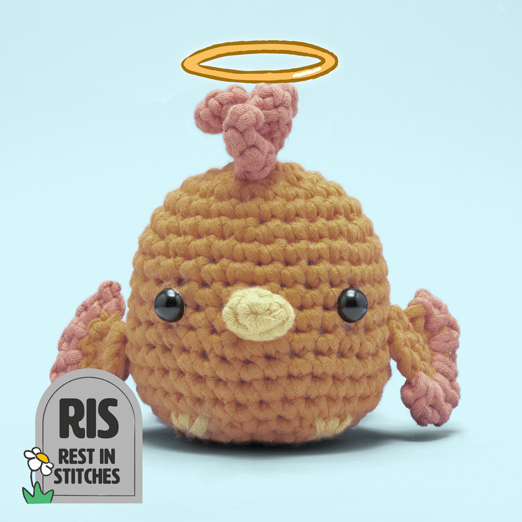 Albie the Phoenix Crochet Kit - Make Your First Wooble
