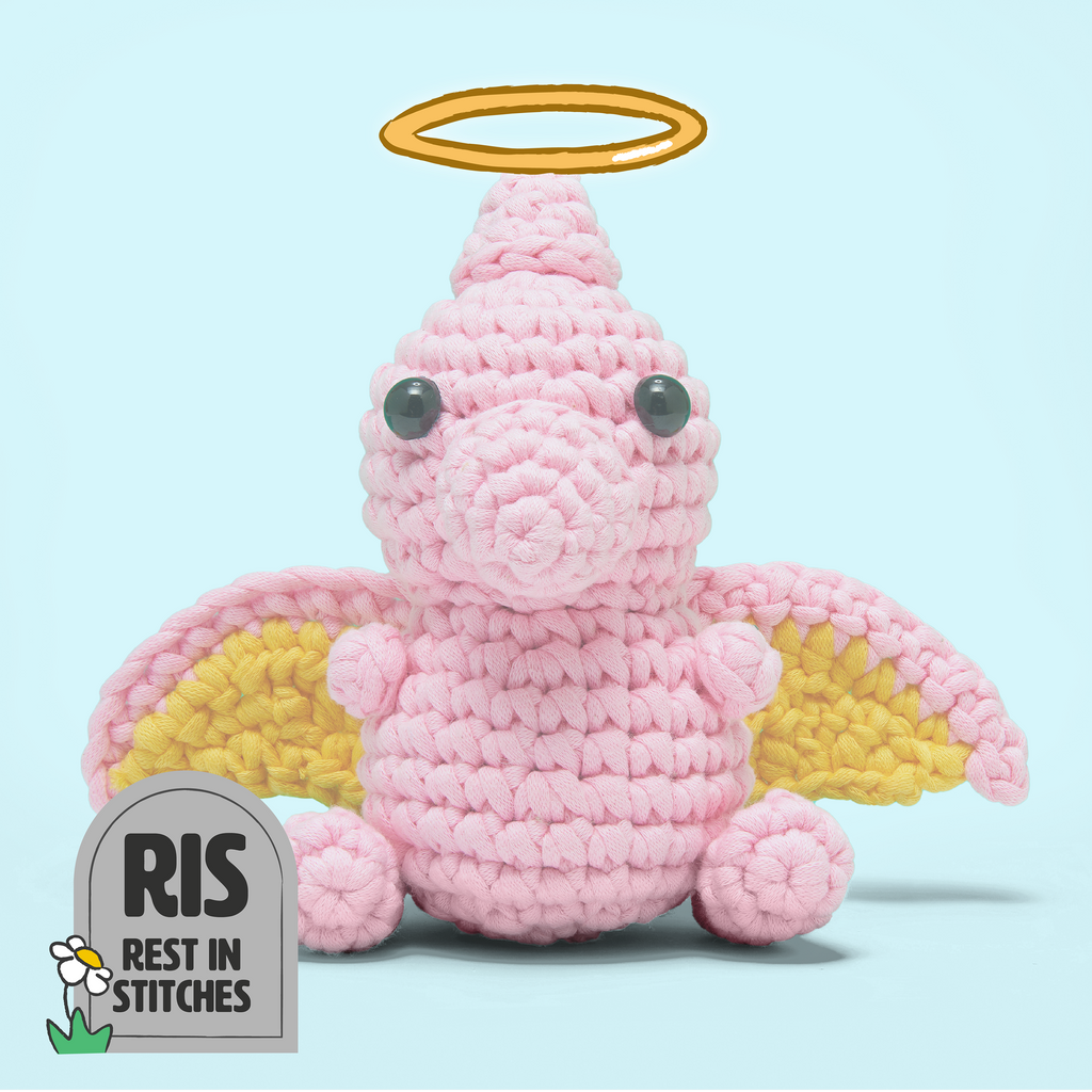 Tessa the Pterodactyl Crochet Kit - Love Big