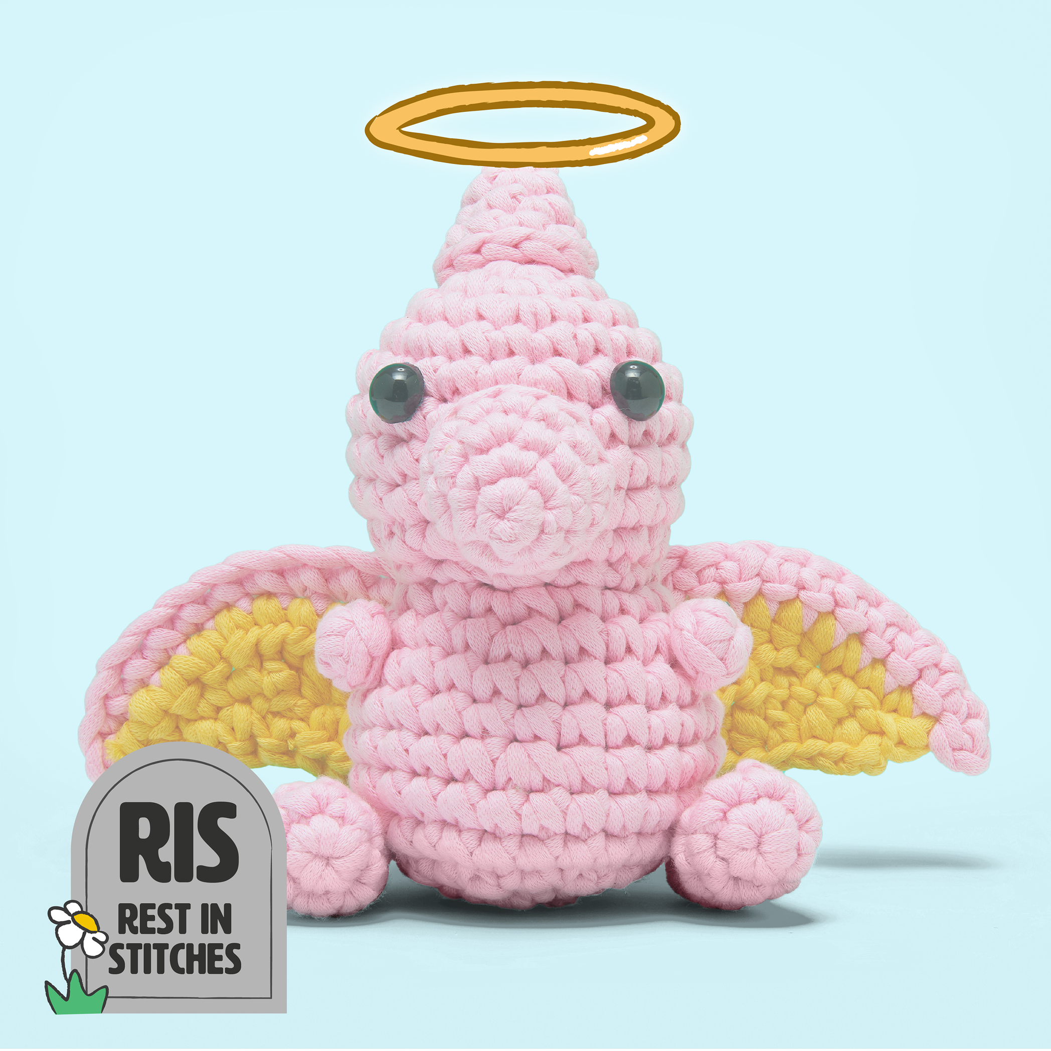 Tessa the Pterodactyl Crochet Kit - Love Big