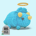 Oscar the Triceratops Crochet Kit - Turn Yarn into Fun