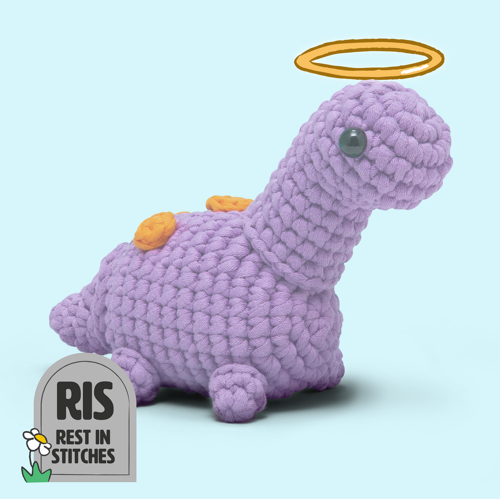 Wally the Brachiosaurus Crochet Kit - The Woobles Kit