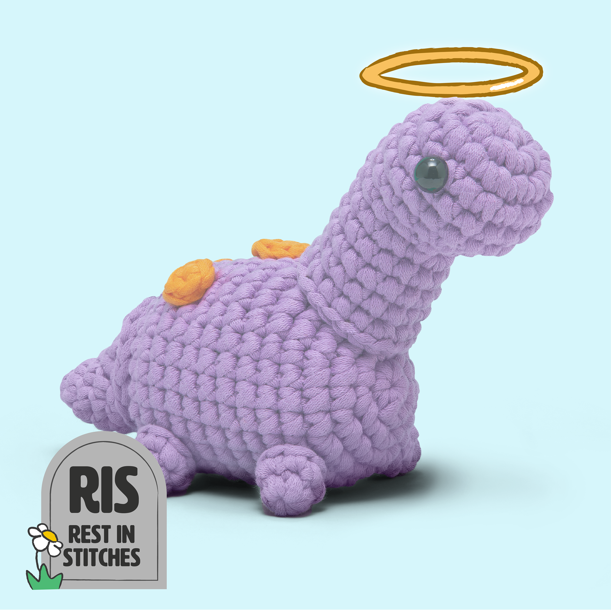 Wally the Brachiosaurus Crochet Kit - The Woobles Kit