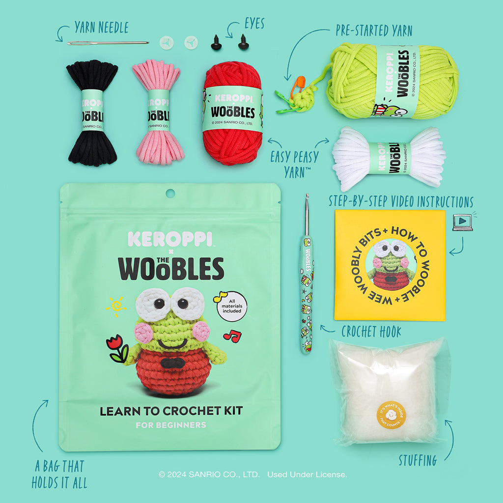 Keroppi™ Crochet Kit - Smile by Smile