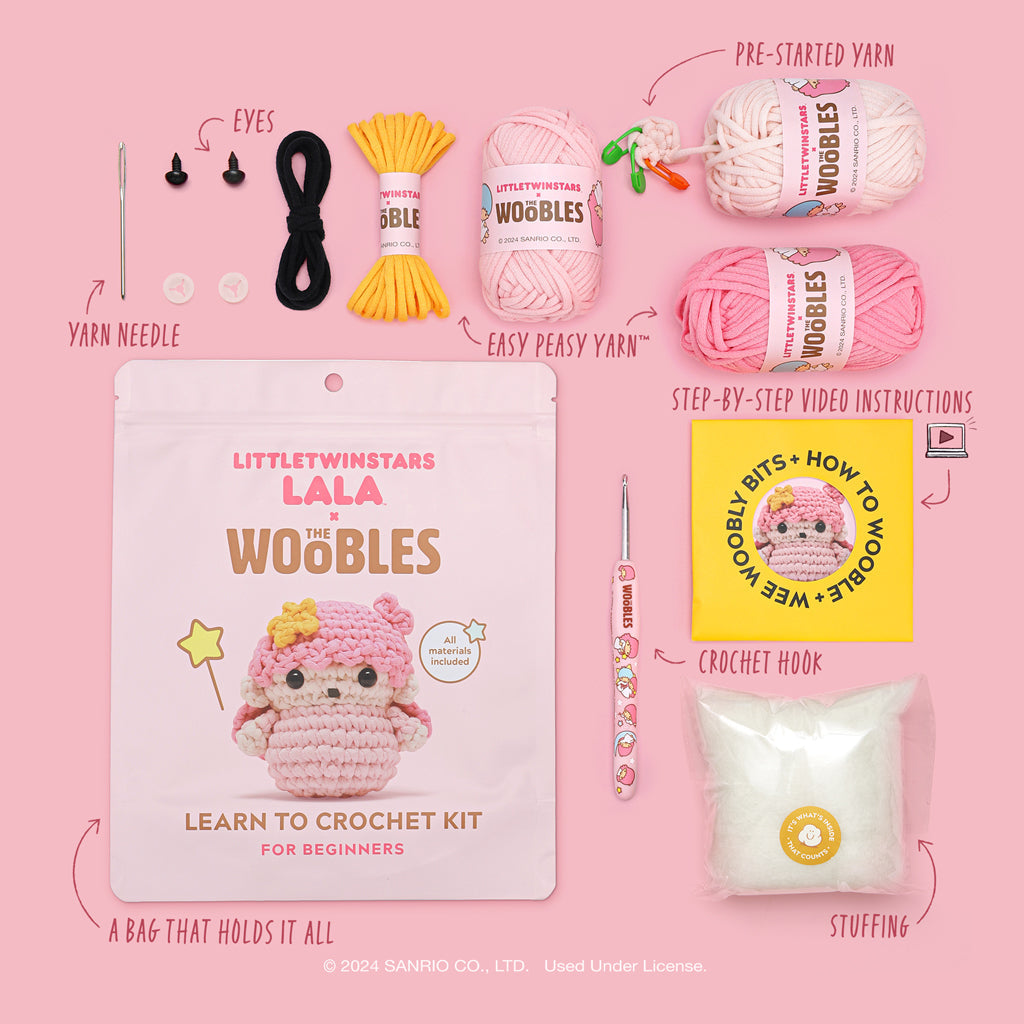 LittleTwinStars™️ Crochet Kits - Your First Yarn Friend