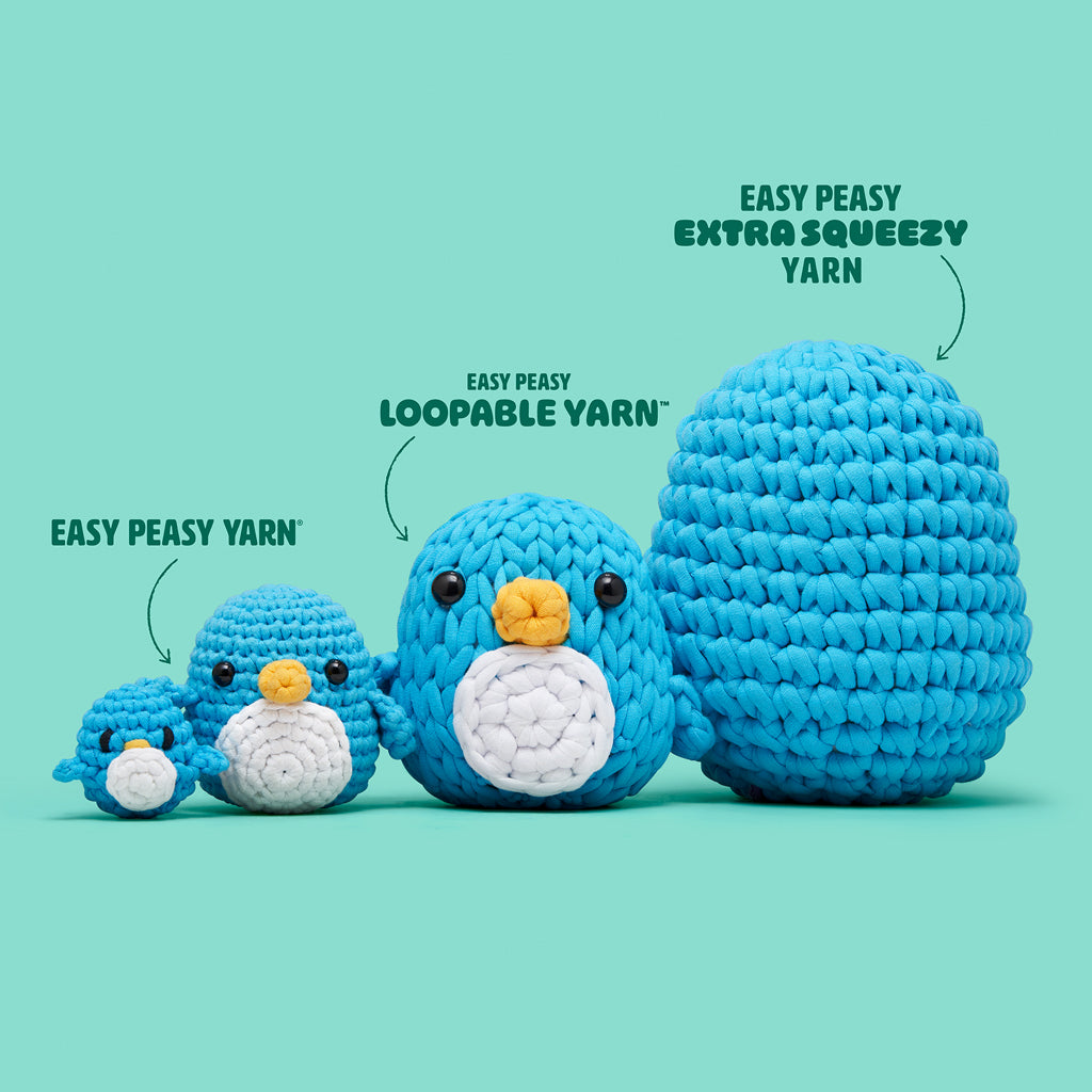 Pierre the Penguin Loopables Kit - Fun Crochet Kits