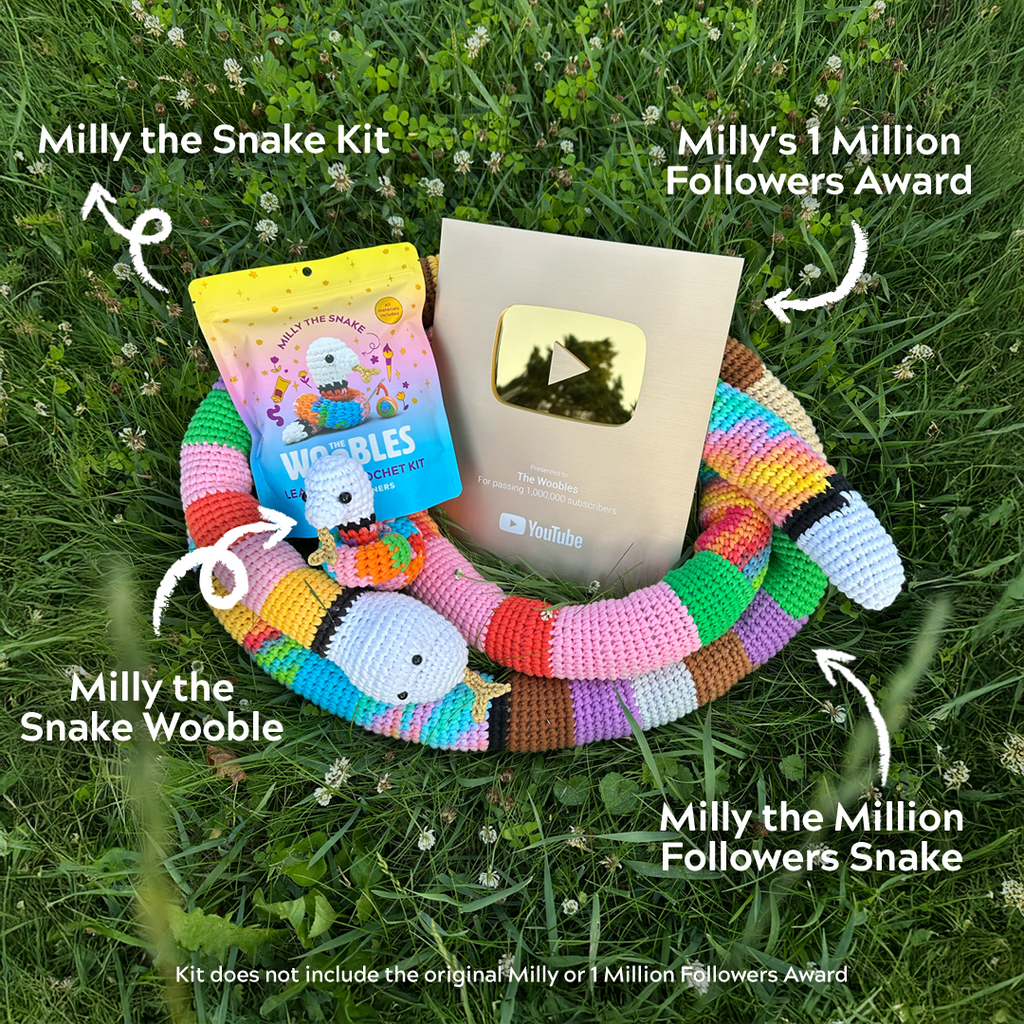 Milly the Snake Crochet Kit - Fun with Yarn