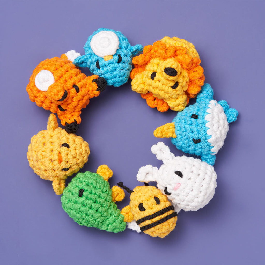 Wee Wittle Woobles Bundle - Learn One Stitch