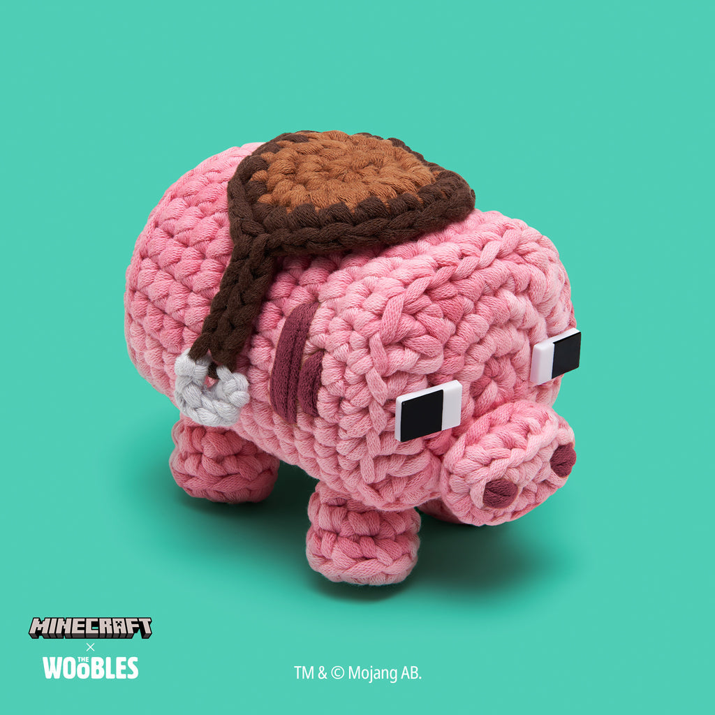 Tiny Minecraft Saddle Accessory Kit - Craft Something Fun