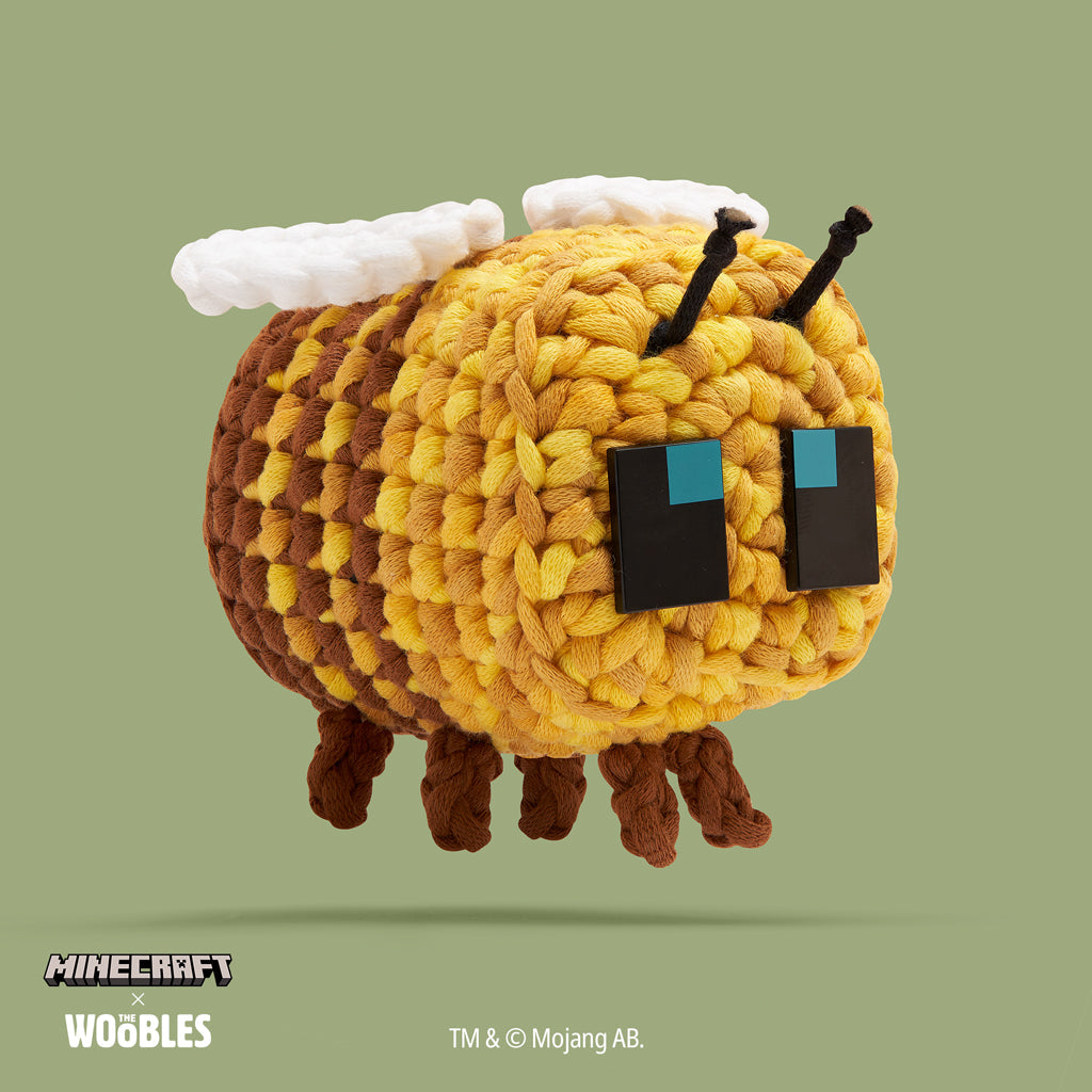 Minecraft Bee Crochet Kit - For Weekend Projects