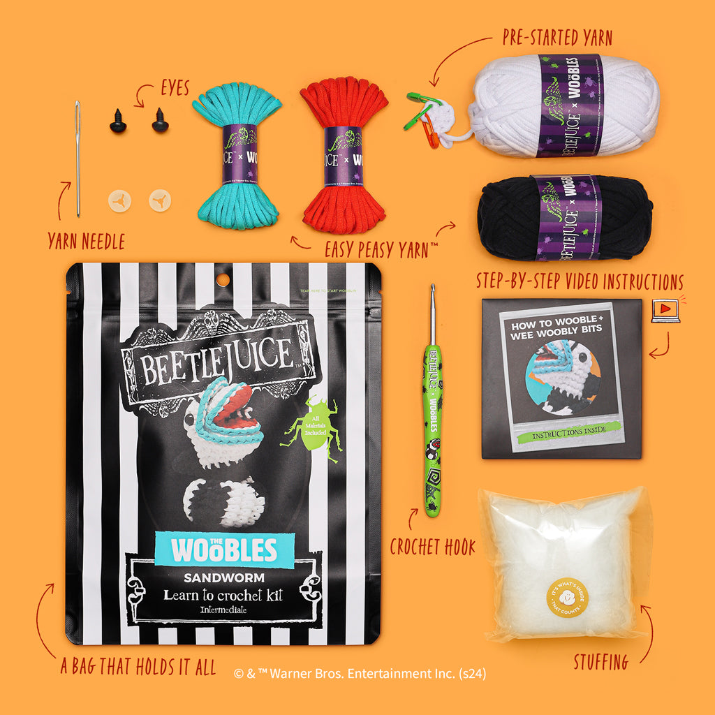 Sandworm Crochet Kit - Make Something Small