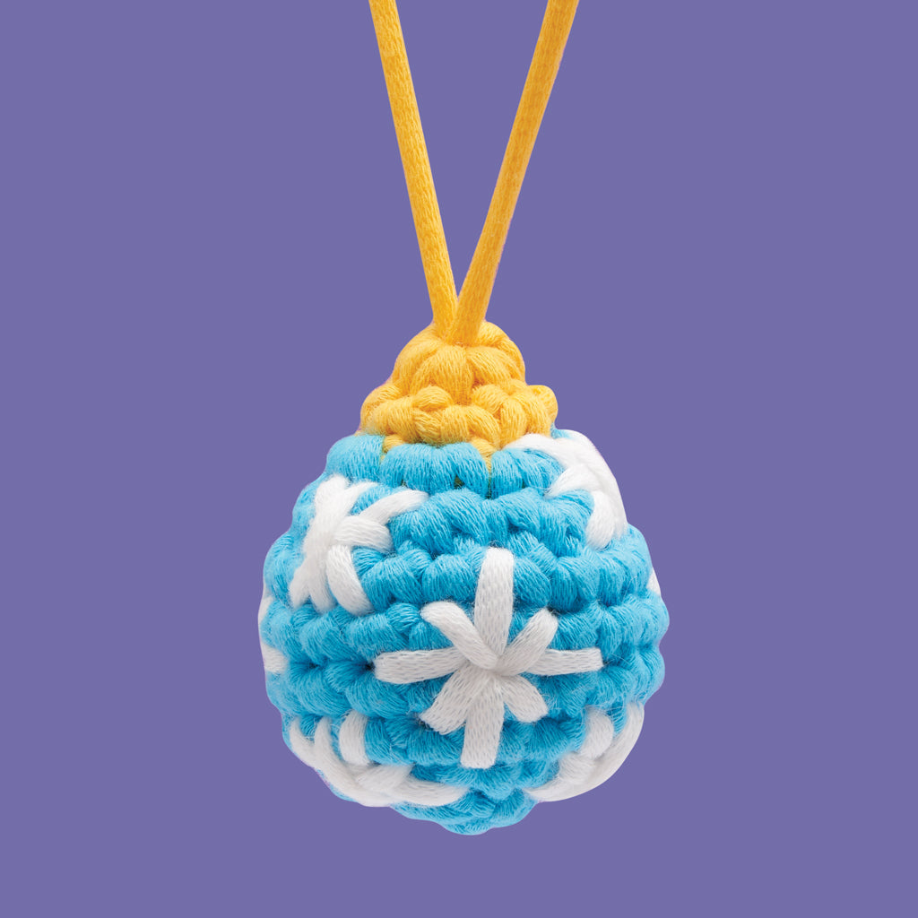 Tiny Christmas Ornament Accessory Kit - Your First Crochet