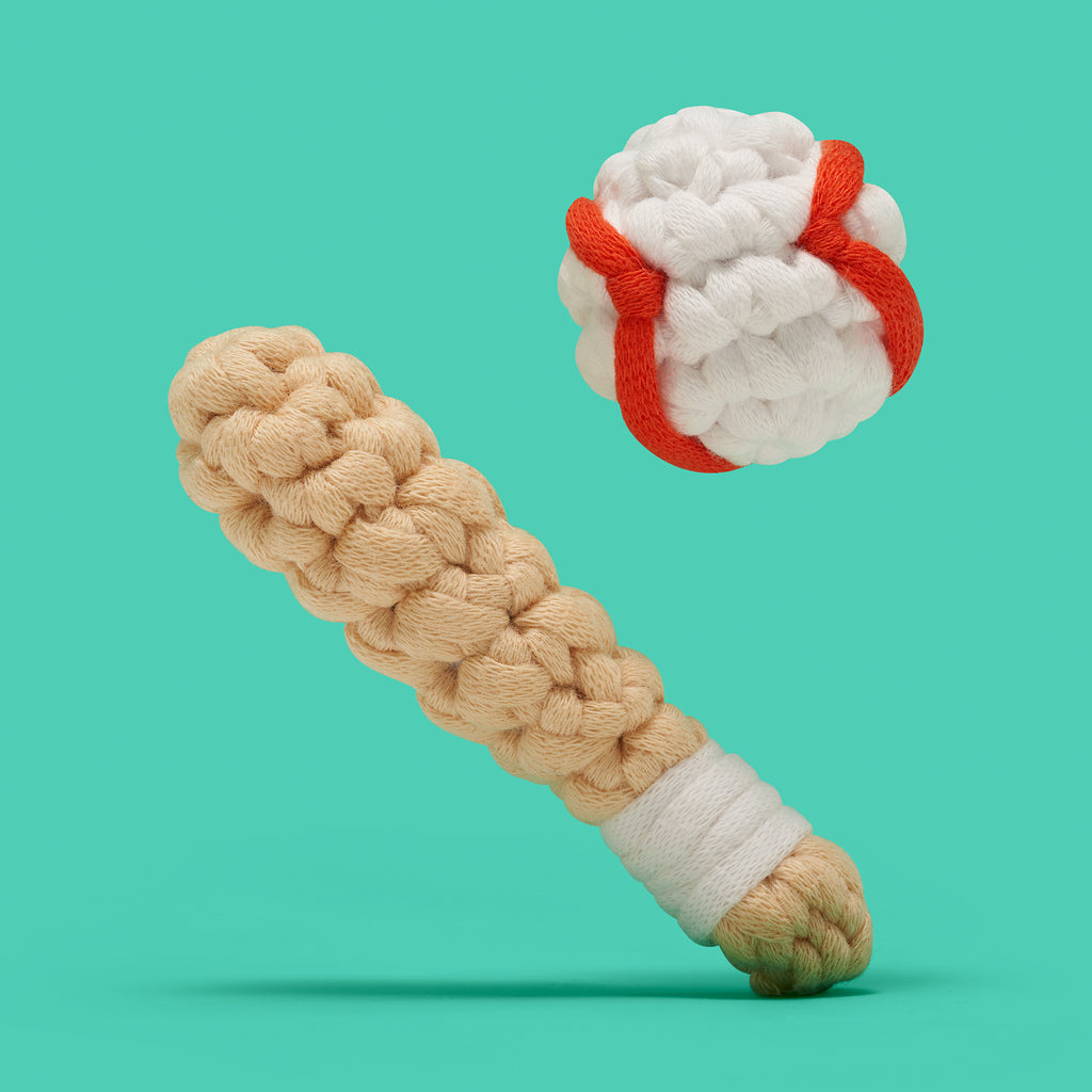Tiny Baseball and Bat Accessory Kit - Cute Crochet Projects