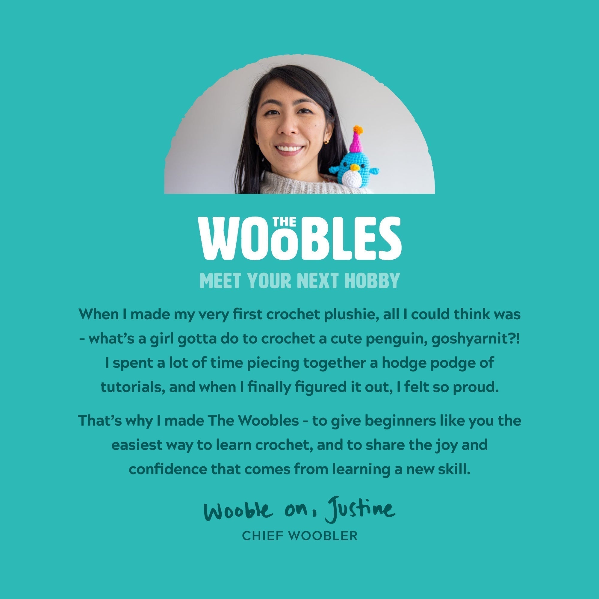 Peat the Troll Crochet Kit - Your First Stitch