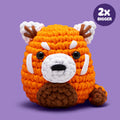 Soli the Red Panda Extra Squeezy Crochet Kit - Fun Included