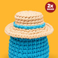 Tiny Straw Hat Extra Squeezy Accessory Kit - Ready for Craft Time