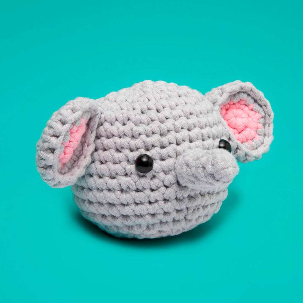 Bubbles the Elephant Crochet Kit - Create Big