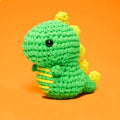 Fred the Dinosaur Crochet Kit for Beginners - Ready with Hook