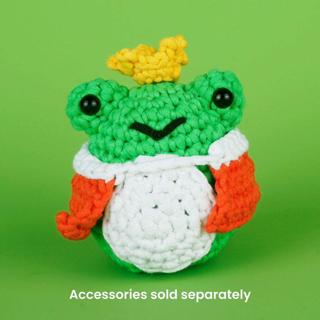 Henri the Frog Crochet Kit - Make Something Cute