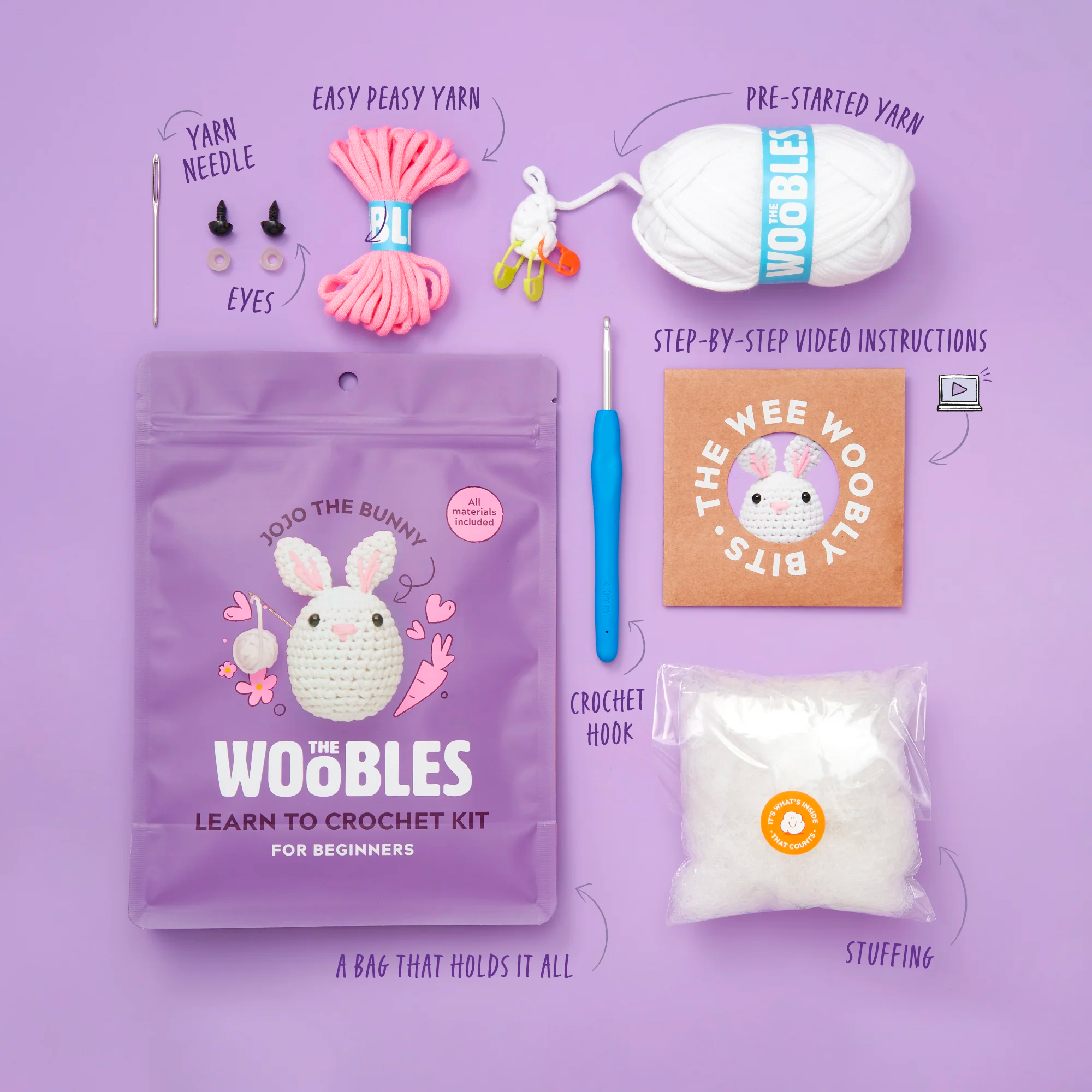 The Wooblehood of the Traveling Tails Bundle - Great for Beginners