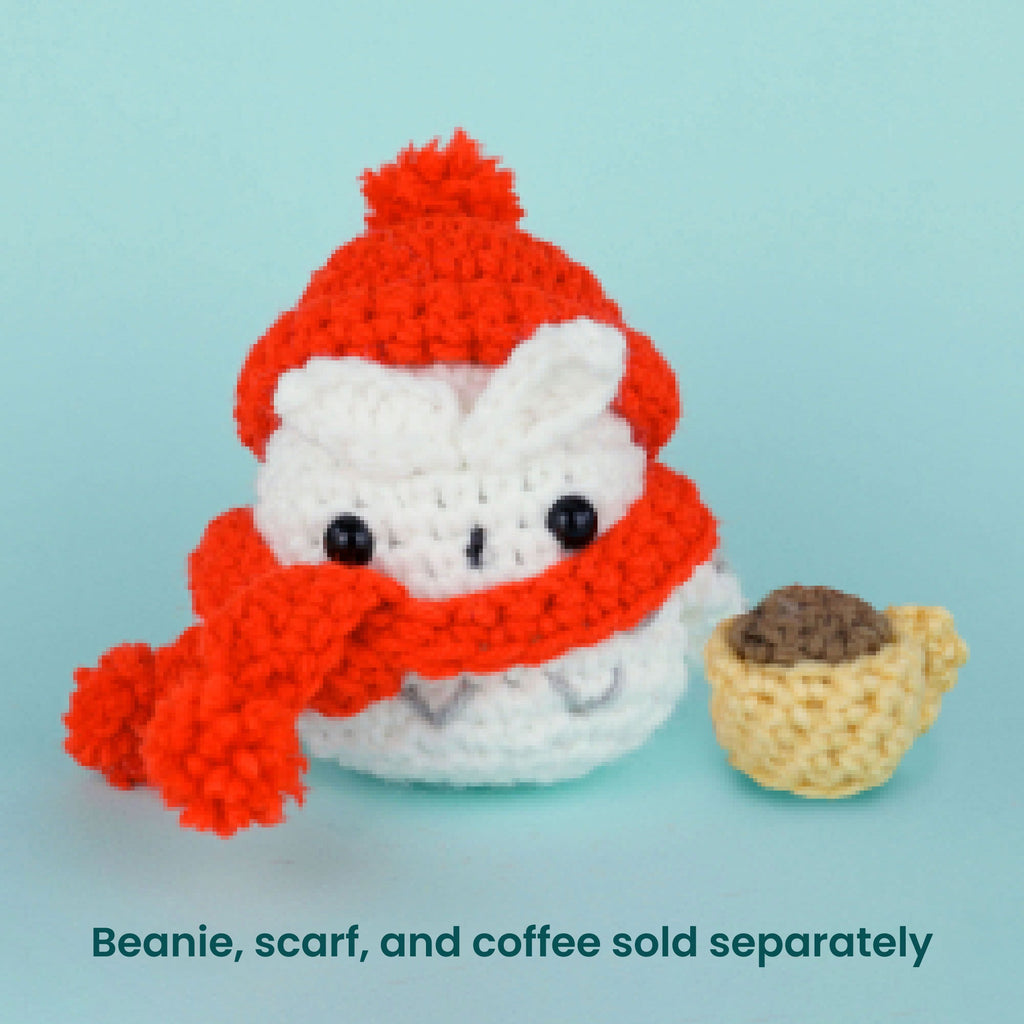 Andy the Owl Crochet Kit - Yarn. Hook. Fun.