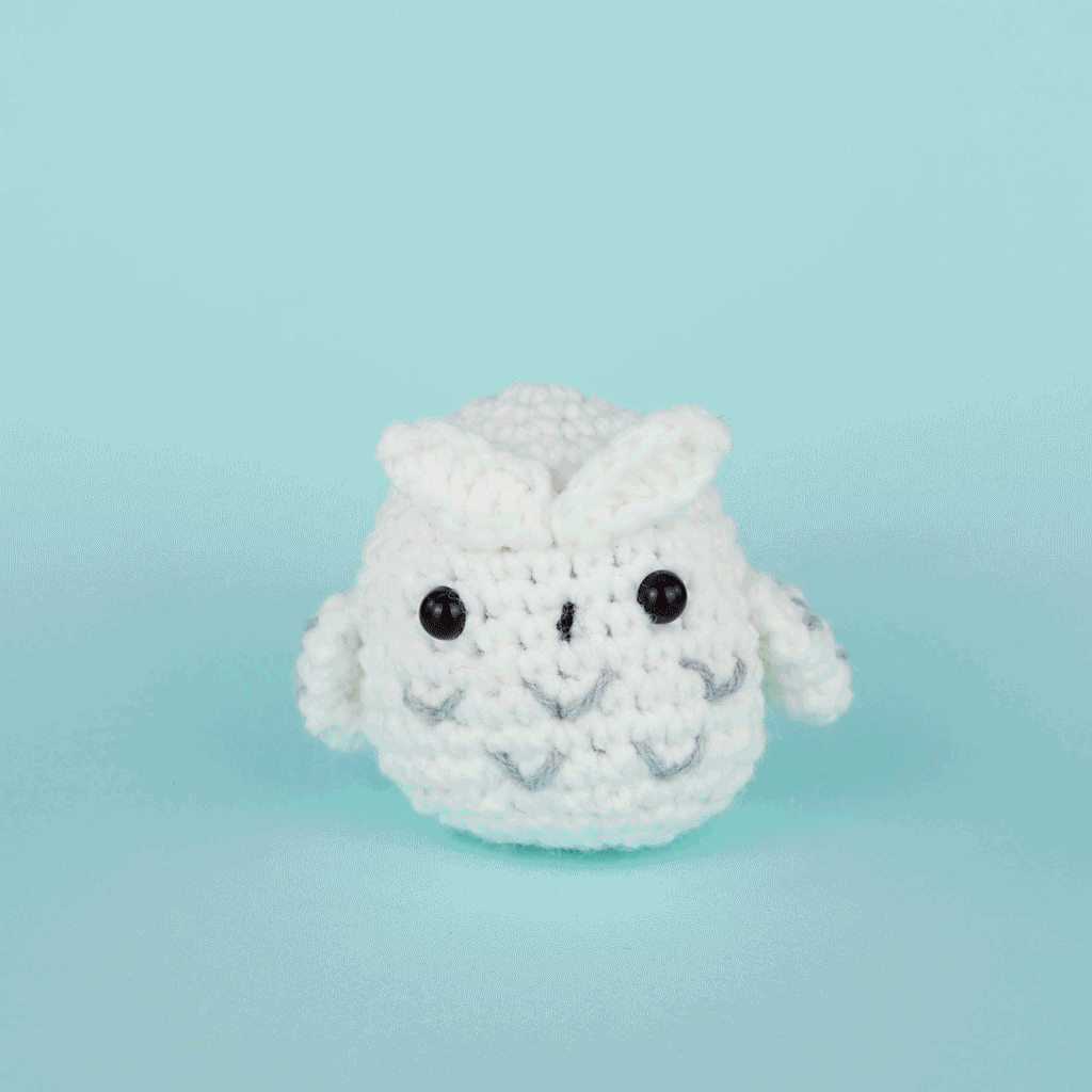 Andy the Owl Crochet Kit - Yarn. Hook. Fun.