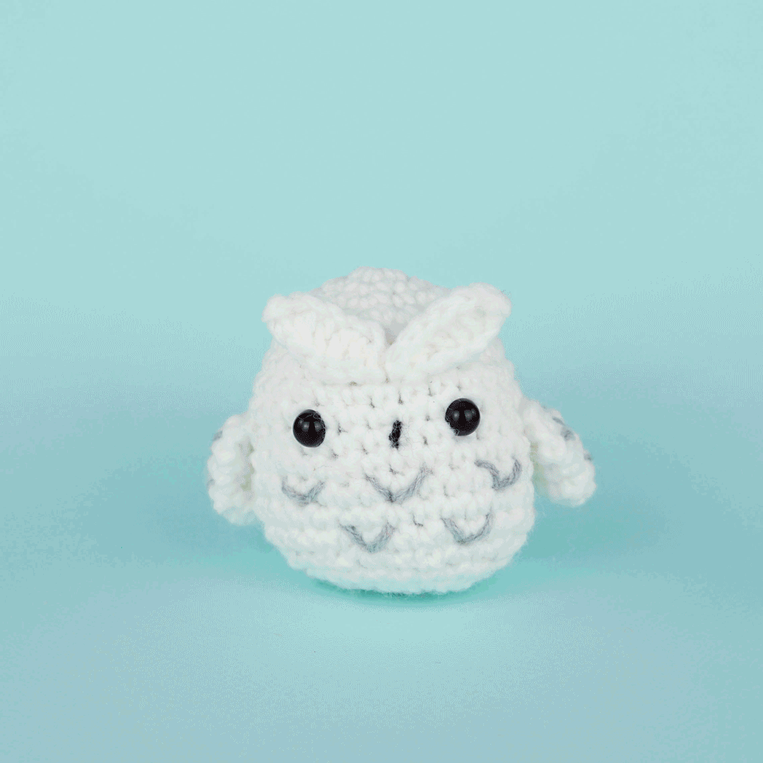 Andy the Owl Crochet Kit - Yarn. Hook. Fun.