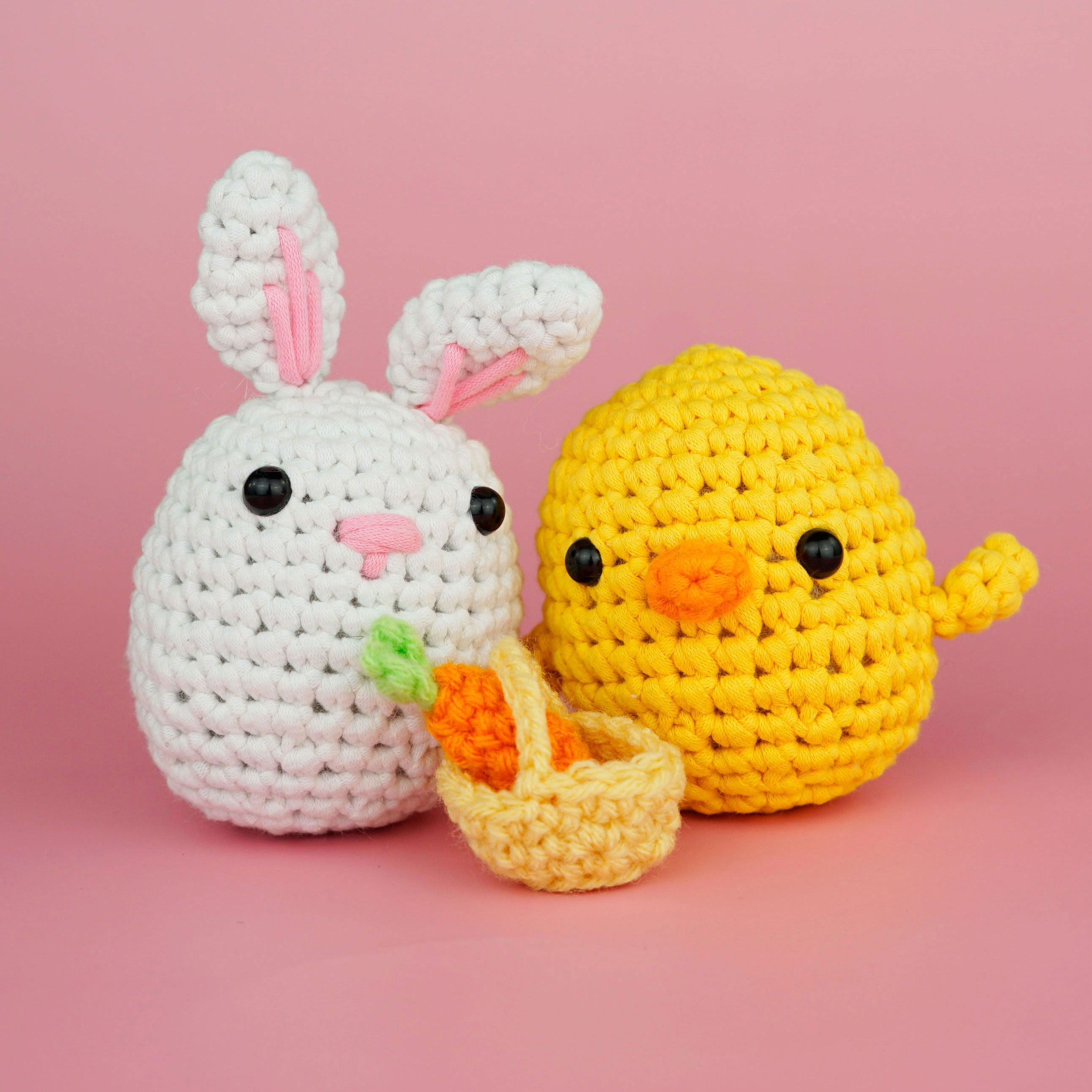 Tiny Carrot and Basket Accessory Kit - Stitching Starts Here