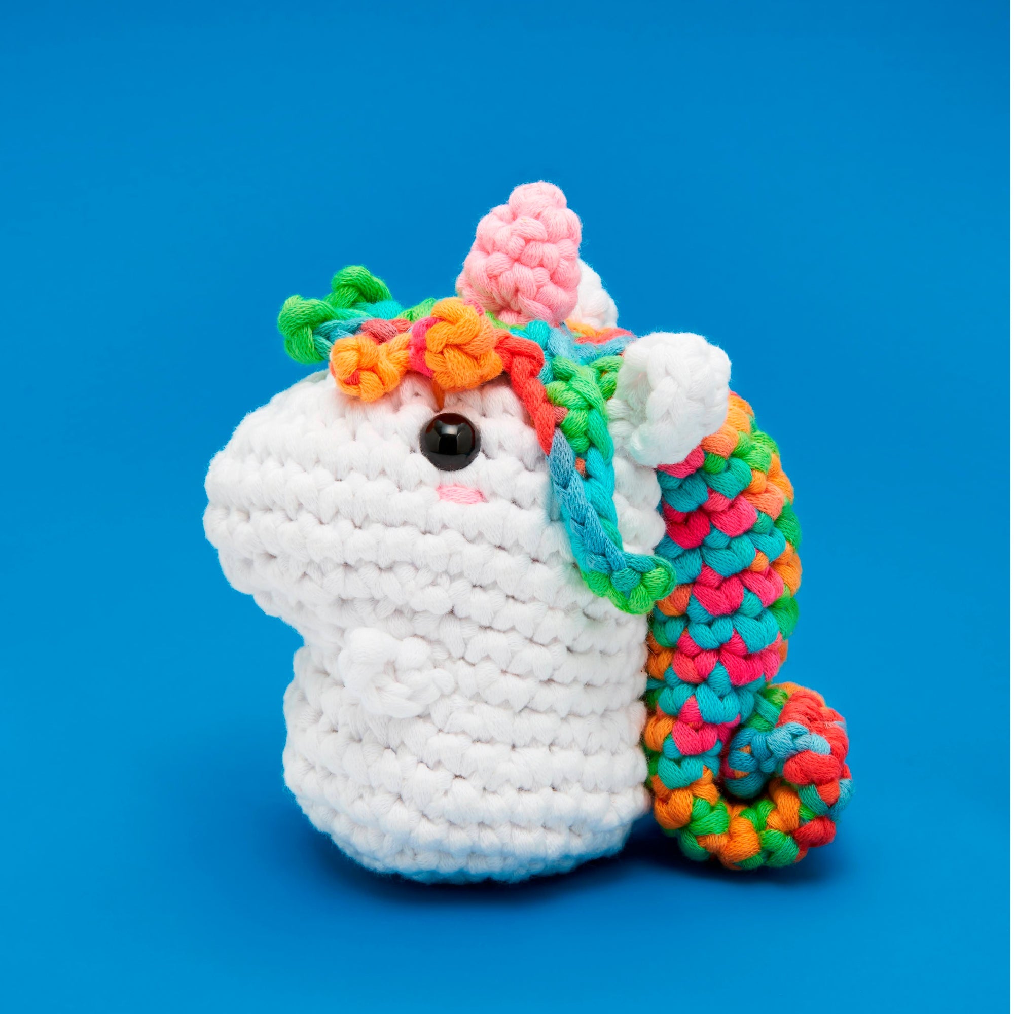 Billy the Unicorn Rainbow Crochet Kit - A Wooble That Wows