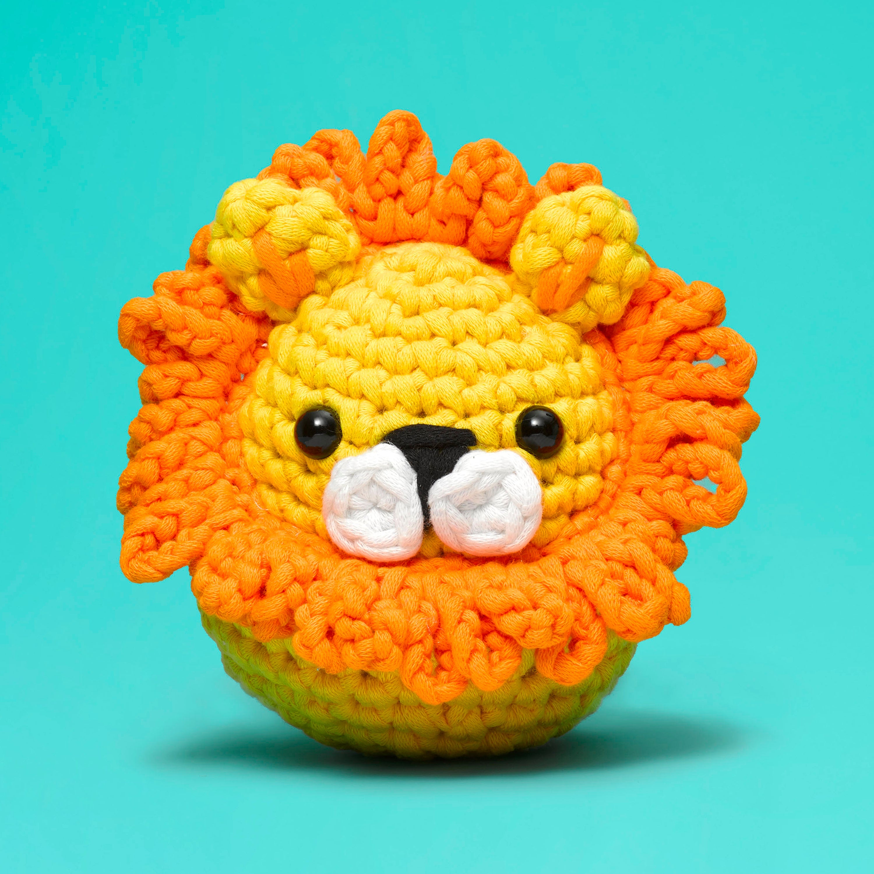 Sebastian the Lion Crochet Kit - Make It Yourself