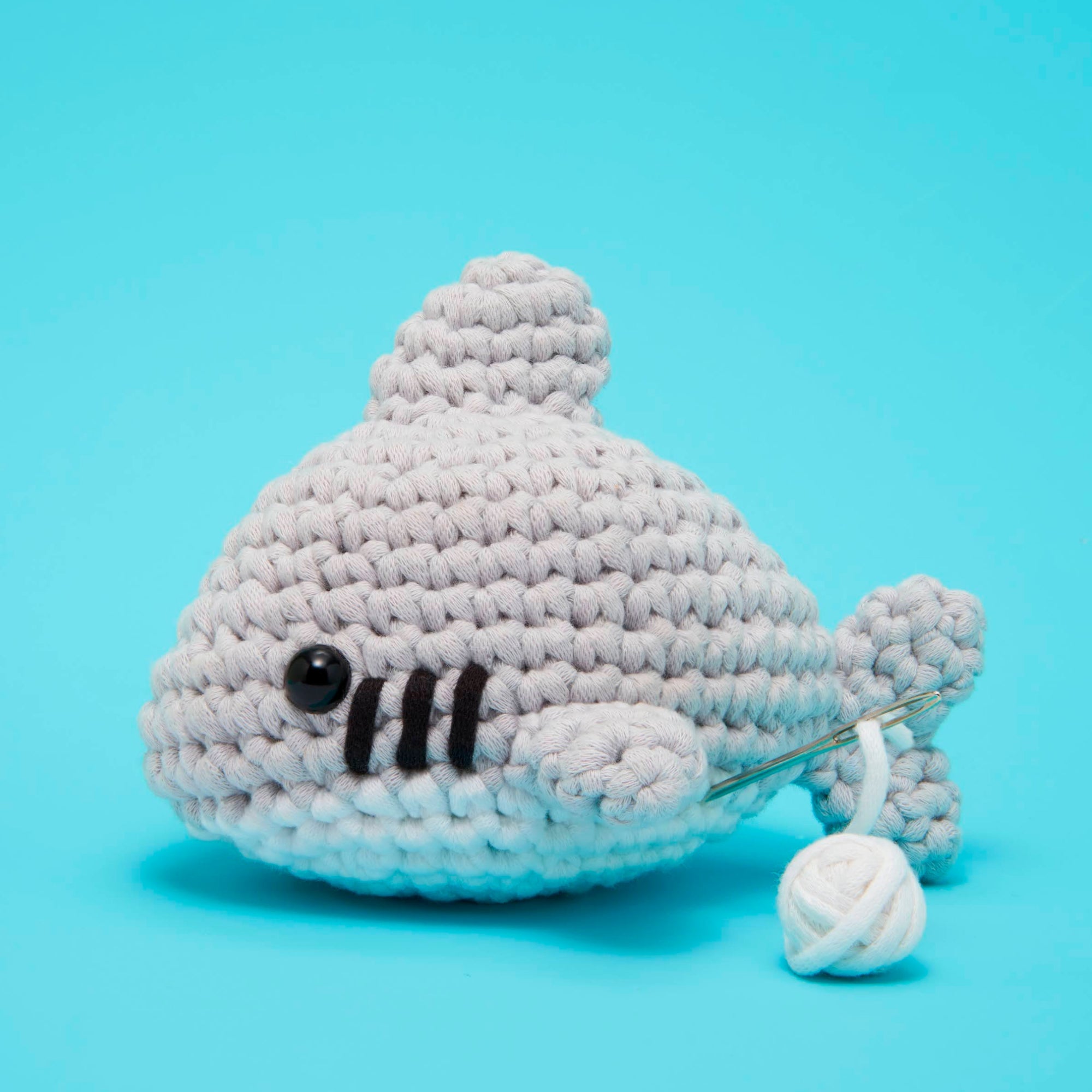 Tank the Shark Crochet Kit - Stitch Small